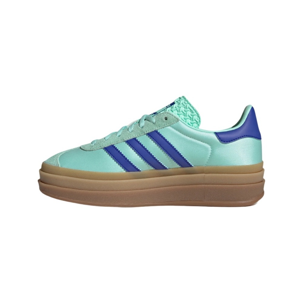 Adidas Women's Gazelle Mint and Blue Sneakers size 7.5 - Picture 3 of 12